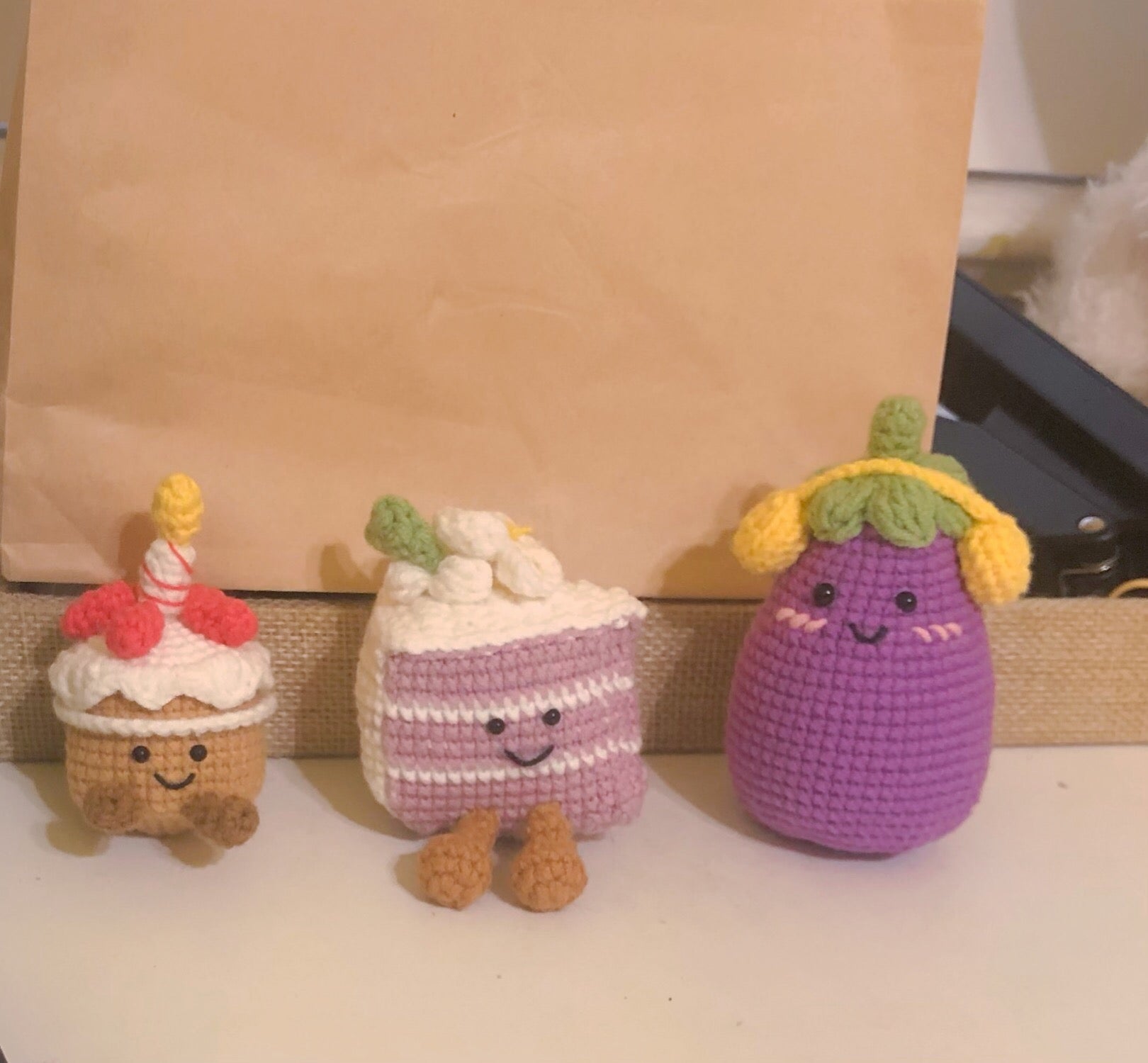 Crochet/Handmade/Knitted Ornaments/Accessories - Jellycat Inspired