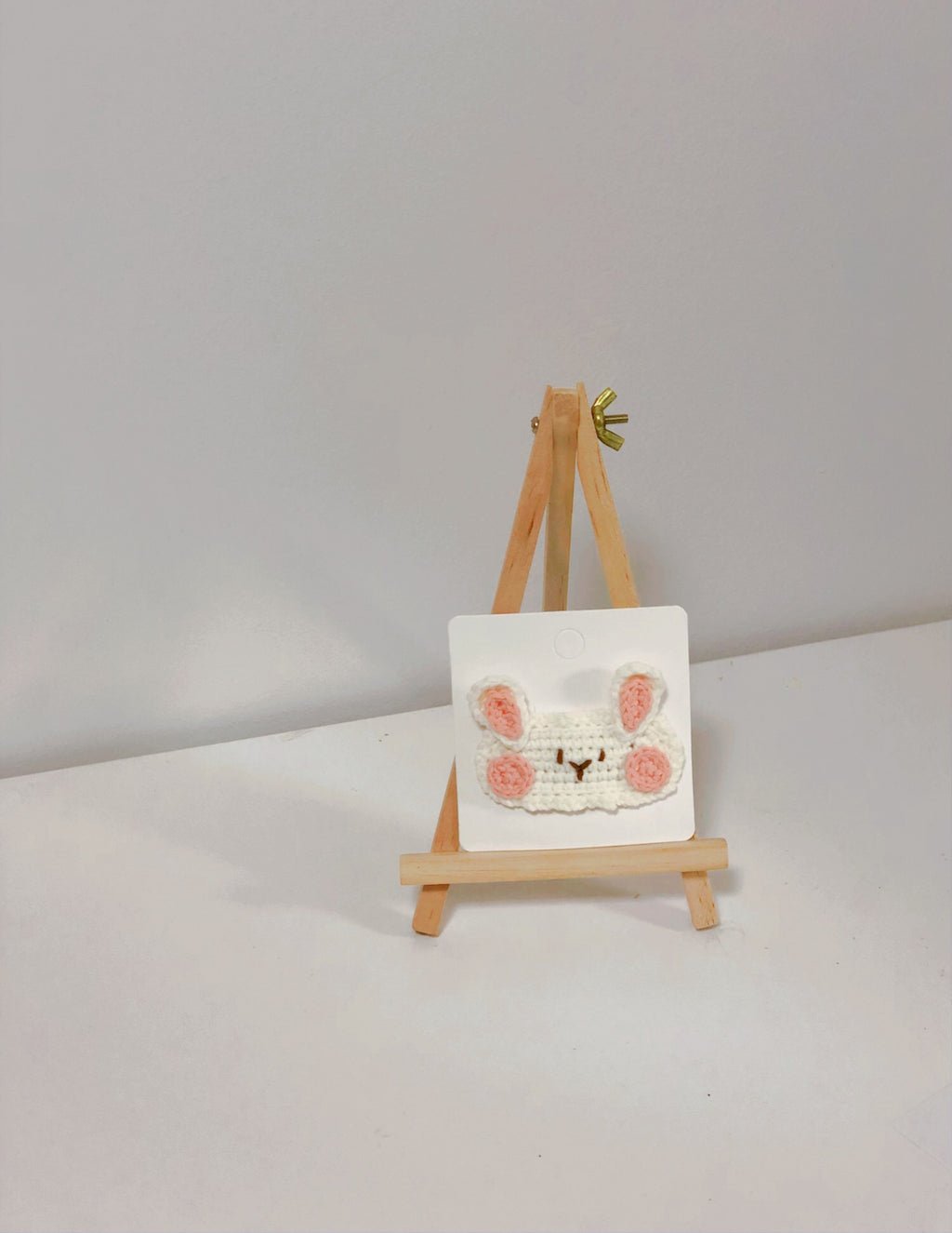 Crochet/Handmade Hair Clips/Hairpin - Long-eared Rabbits/Bunny-Gifts to Kids/Girls