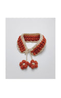 Crochet Pet Bib - Wheat in Autumn - 100% Handmade
