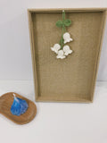 crochet bag accessories/decoration/hangings/ornaments - Lily of the valley - 100% handmade