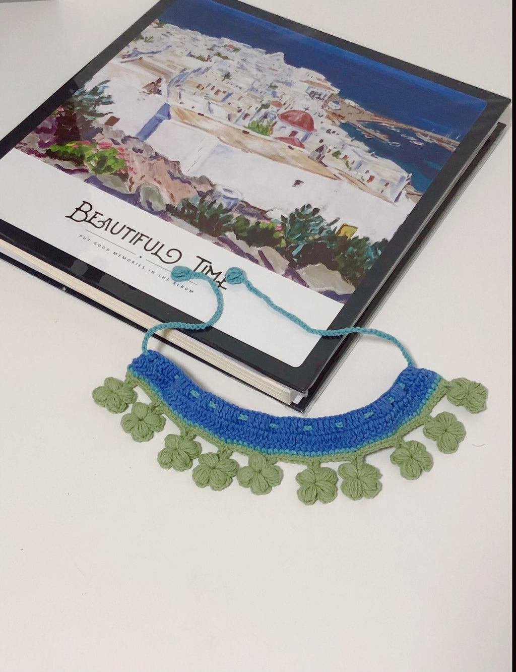 Crochet Pet Bib/Pet Collar/Neckwear- Four Leaf Clover - 100% handmade