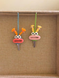 Crochet Key Holder/Key Case/Keychain/Pendant - Ugly-Cute Sausage Mouth - 100% Handmade