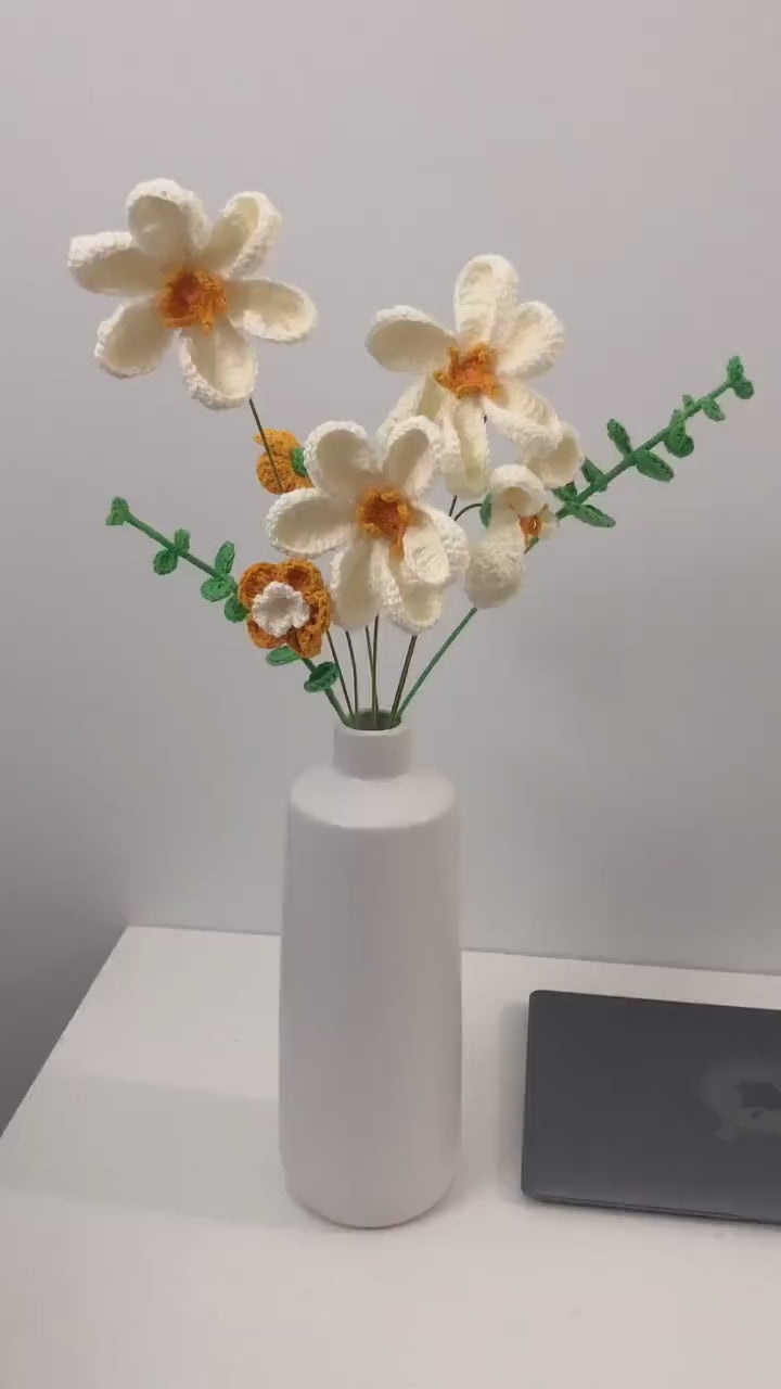 Crochet Flower- Smell of Spring-100% handmade