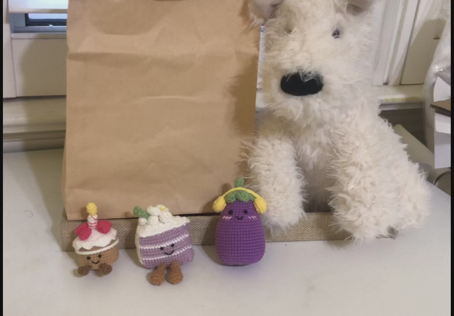 Crochet/Handmade/Knitted Ornaments/Accessories - Jellycat Inspired